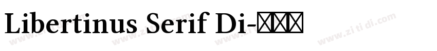 Libertinus Serif Di字体转换